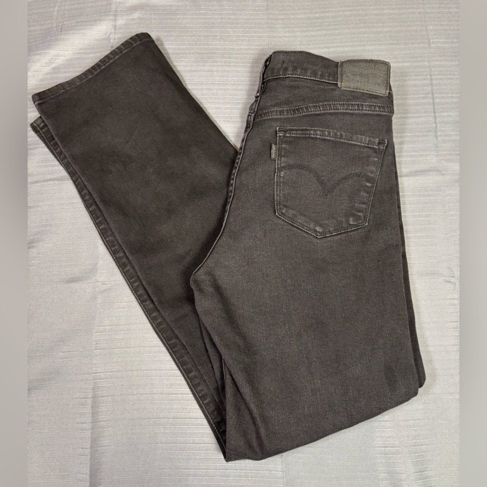 Levi’s 314 Shaping Straight Jeans – Washed Black – Women’s W28 L30